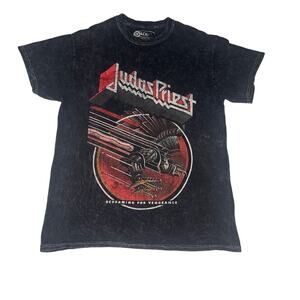 Judas Priest official band tee men’s large 100% Cotton